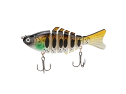 Isca Artificial De Peixe Multi Seção 10cm 15.6g Com Anzol