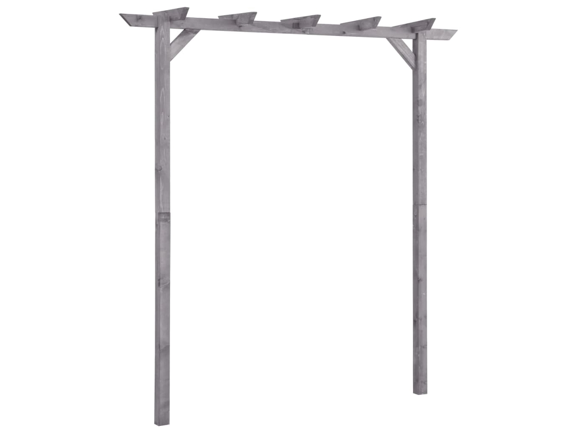 Pergola, Pergolas Vidaxl Cinzeto Madeira De Pinho Impregnada (200 X 40 X 205 Cm)