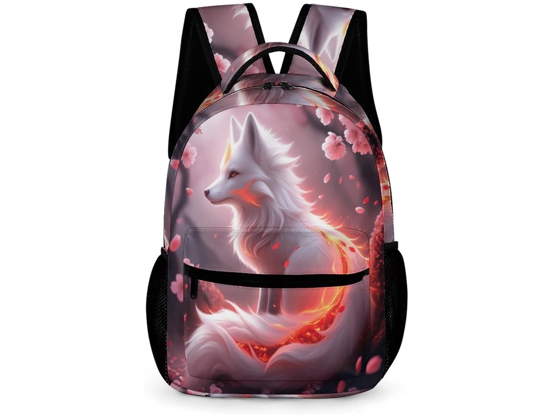 Mochila Escolar Com Estampa Raposa Para Meninos Meninas 6 9 Anos, De Alunos Do 1º Ao 5º Ano, Resistente,