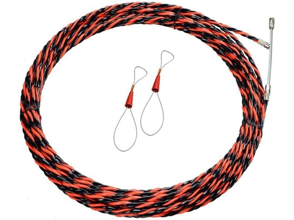 Dispositivo Para Passagem De Cabos Eletricista Com Guia Fio Nylon Puxar Elétricos