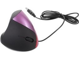Mouse Vertical Ergonômico Ajustável Com 5 Botões Para Laptop, Usb