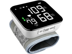 Monitor de Pressão Arterial Pulso, para Uso Doméstico, Memória 2x90 Leituras, Te La Led Grande, Pre GOKOCO