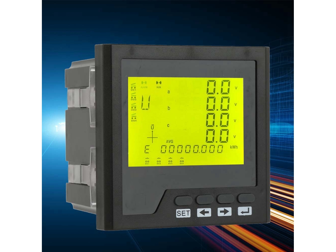 Laxiscreed Aparelho De Corrente Trifásica Com Display Digital E Funções Inteligentes