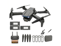 Drone Szsmart E99 (dobrável, Câmara 240p, Retenção De Altitude, 3 Baterias) - Preto