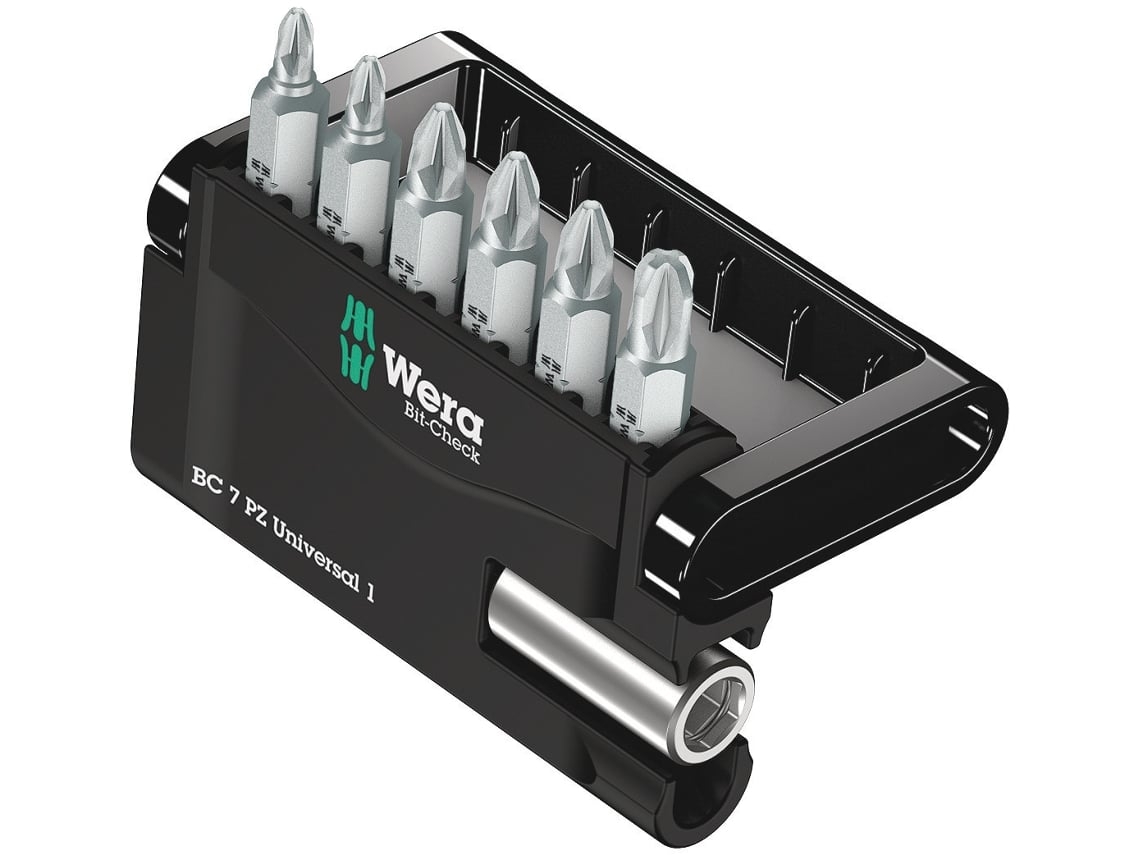 Caixas De Bits Bit-Check 7 Pz Universal 1 WERA 05056296001