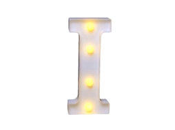 Laxiscreed Letra E Número Led 22cm Para Decoração De Casamento E Festas