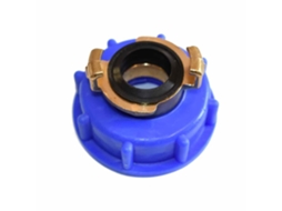 Adaptador Ibc S60x6 1'' Fêmea Interna + 1'' Macho Rosca Fêmea 40 Mm