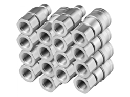 Conjunto De Acopladores Hidráulicos Rápidos 1/2 Npt Para Máquinas Pesadas Tekmaquinas