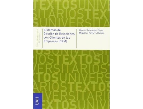 Livro Sistemas de gestión de relaciones con clientes en las empresas (CRM) de Fernández Otero, Marcos (Espanhol)