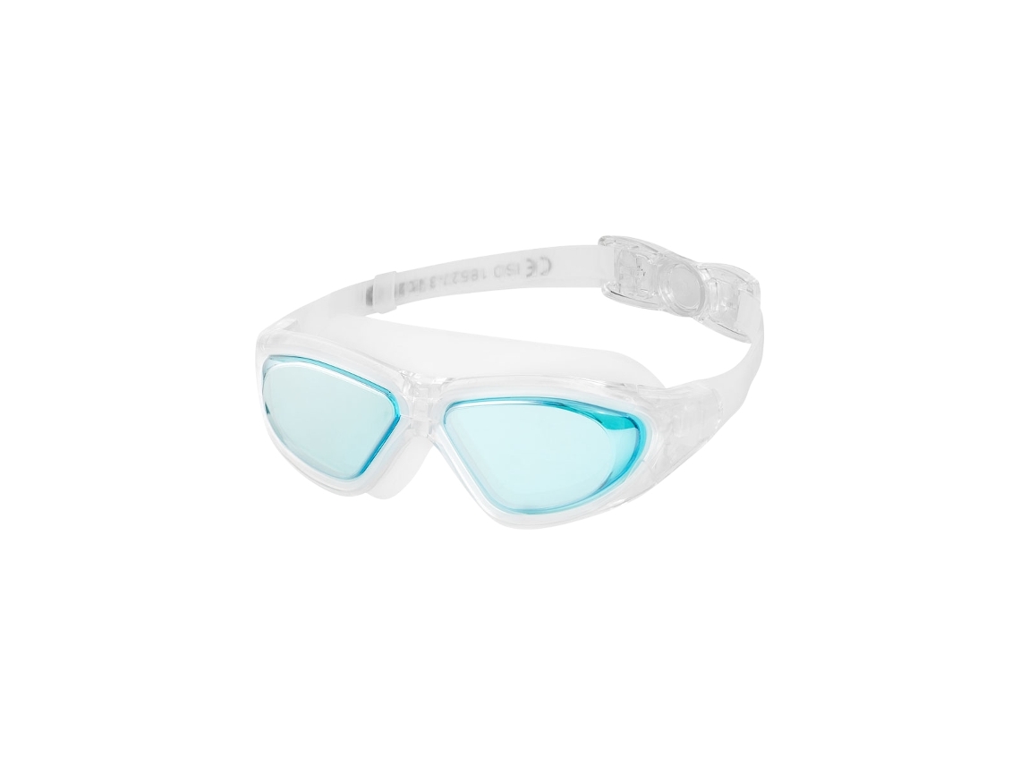 Óculos de Natação AQUAFORGE infantis, branco, antiembaçante, proteção UV