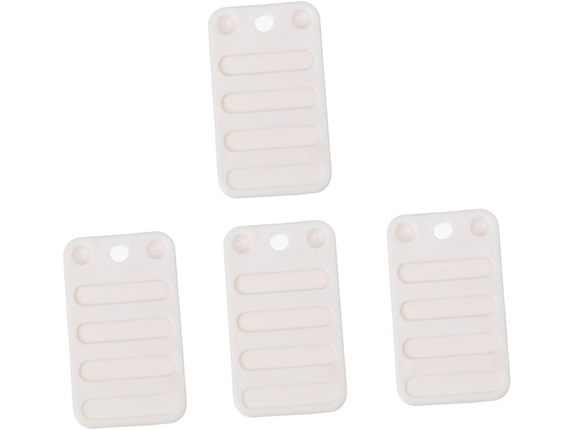 Outanaya Conjunto De 4 Calços Niveladores Plástico Para Pés Móveis Ideal Projetos Diy E Proteção Do Piso