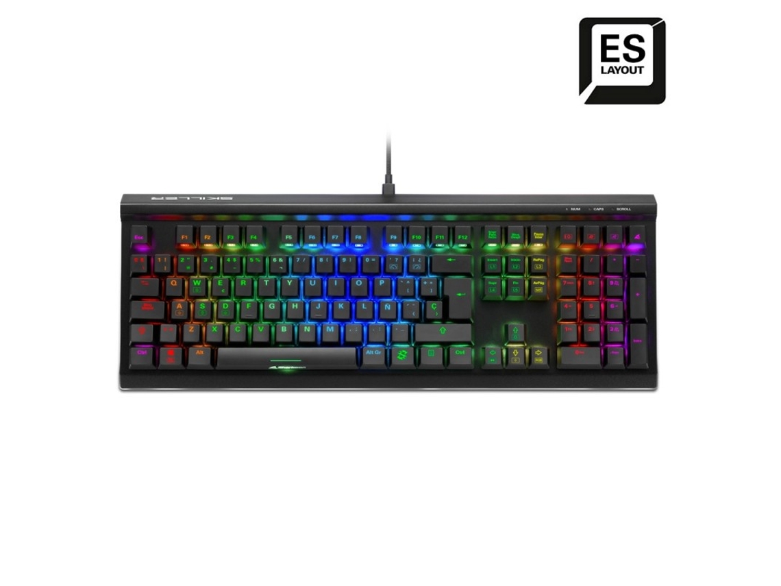 Sharkoon Teclado Gamer Usb Skiller Sgk60 Qwerty Espanhol Preto 4044951033539 4044951033539vayotoy