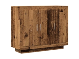 Sideboard, Sideboards Vidaxl Marrom Madeira Processada (n/a)