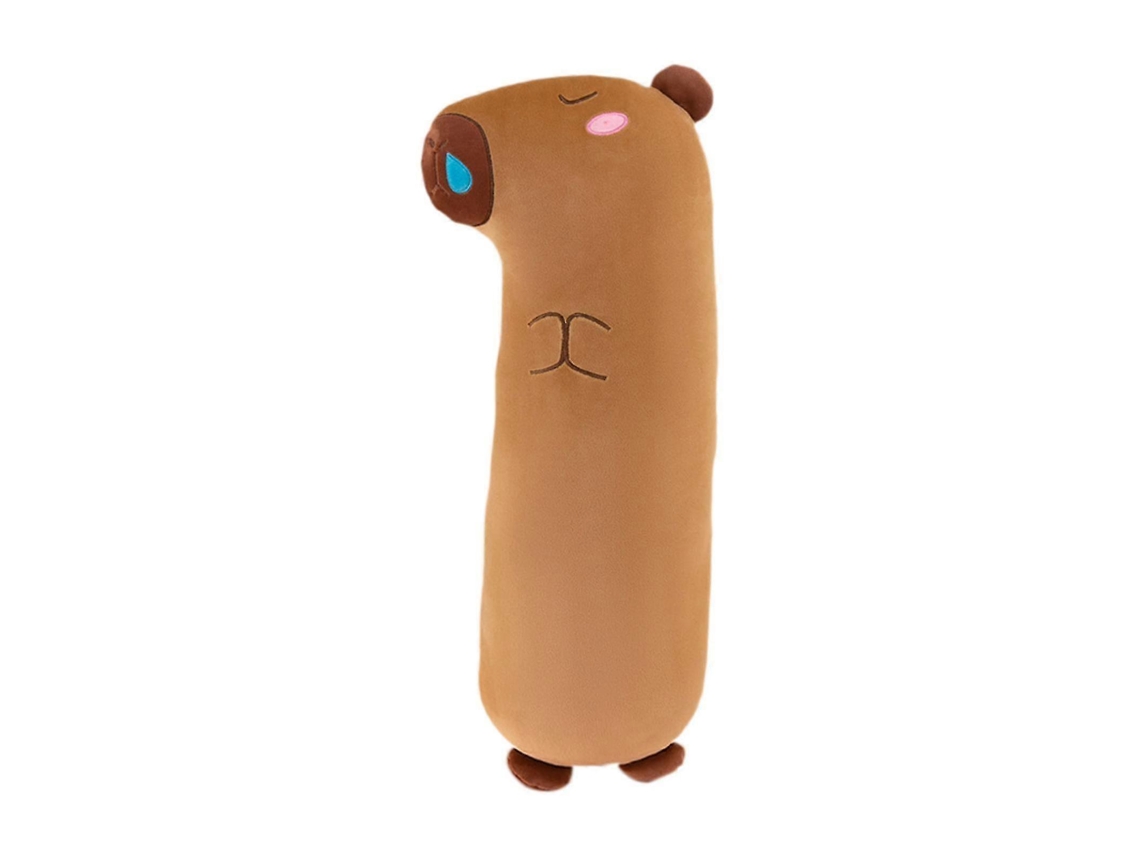 Almofada De Abraço Capivara 85cm, Macia E Grande