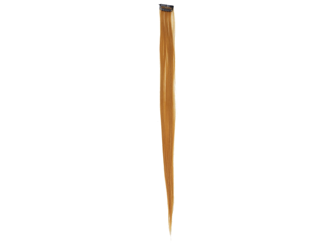 Extensiones De Pelo De Clip Recto Para Cosplay En Oro