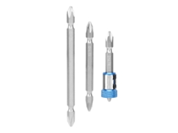 3pcs Bits Parafusadeira Magnética Cabeça Dupla Ph2 Broca Parafusadeira Cabo 6.35mm Aço S2 Resistente