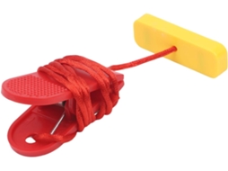 Chave De Segurança Para Esteira Com Dupla Inserção, 53 X 16 Mm, 33 Abs