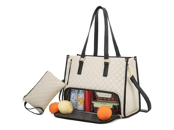 Bolsa Térmica Para Almoço, 15,6 Polegadas, À Prova De Vazamentos, Compatível Com Computador Portátil, Design 2 Em 1