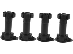 Conjunto De 4 Pés Ajustáveis Para Móveis, Ideais Para Sofás, Armários E Mesas De Centro Resistentes Com Altura Ajustável