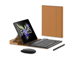 Conjunto Gkk Gear Adjustment Bluetooth Com Teclado, Caneta, Mouse E Capa Para Samsung Galaxy Z Fold5