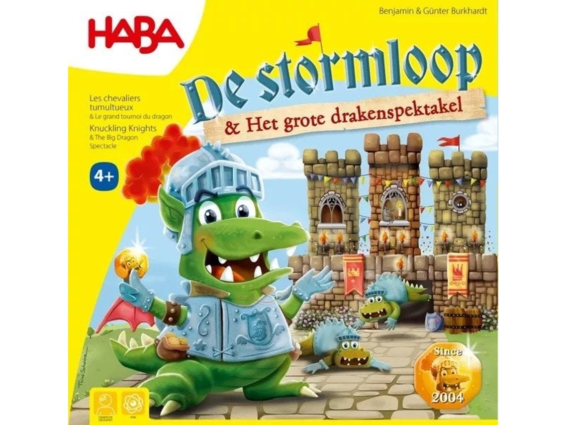 Jogo De Tabuleiro Haba A Debandada E O Grande Espetáculo Do Dragão Para Crianças