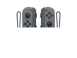 Controlador Switch, Controladores Esquerdo e Direito, Bluetooth Clássico Preto e Branco YUNZII (compatível com Ring Fit Adventure)