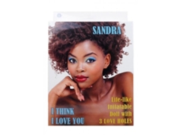 Sandra Boneca Inflável Black Flesh
