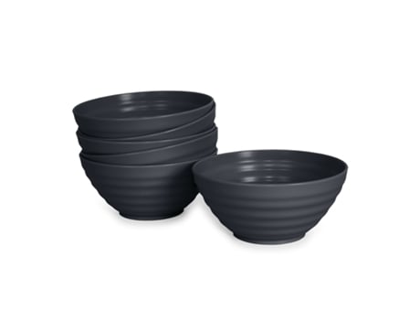Conjunto de 6 Tigelas Plastic Forte  Classic de 570 Ml reutilizáveis