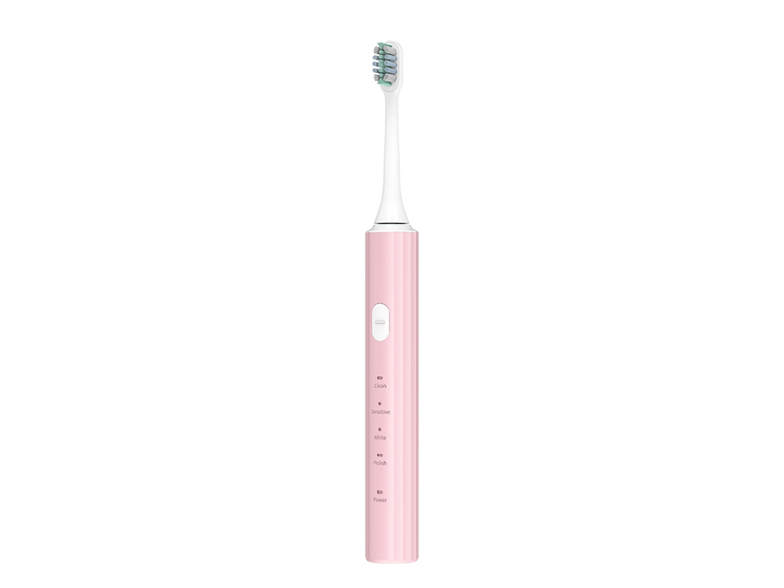 Escova Elétrica Sônica Usb Carregável À Prova Dágua Para Adultos Sfushos (branca)