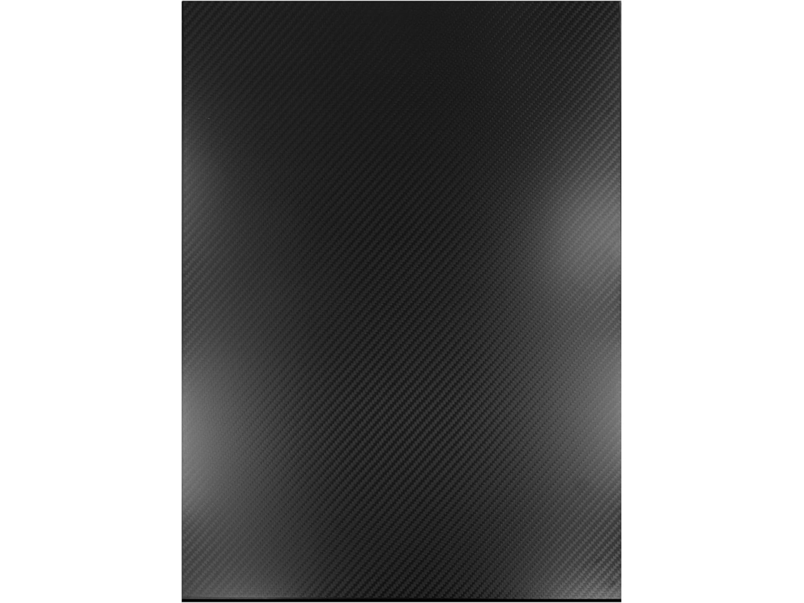 Placa De Fibra De Carbono 3k De Alta Dureza Com 400 X Polegadas.