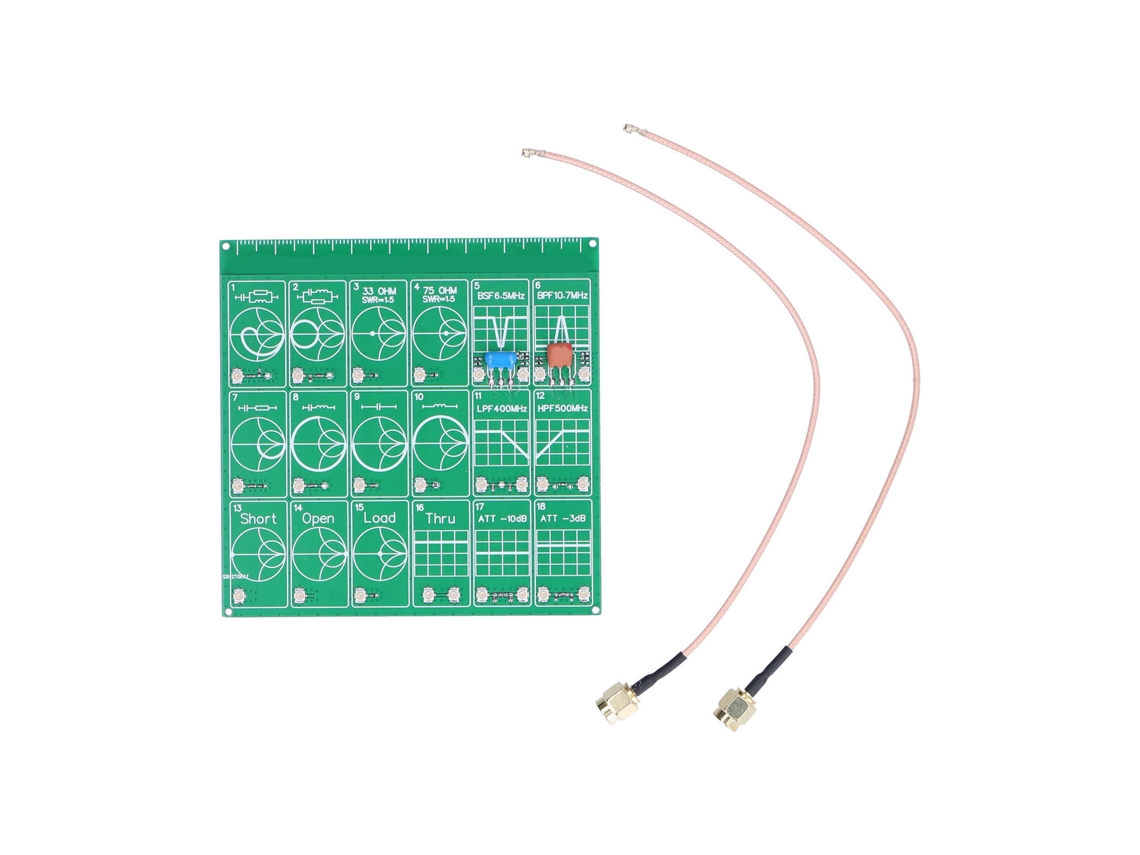 Kit De Demonstração Rf Laxiscreed Com Analisador Vetorial Portátil Para Testes De Filtros E Atenuadores