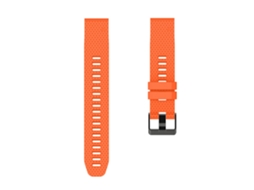 Bracelete Silicone para Garmin Fenix 6S Laranja