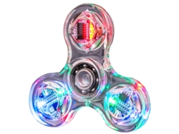 Ats brinquedo Giratório com Led Fidget Spinning Toy Dados de Led Luminosos para Crianças e Adultos para Aliviar o Estresse