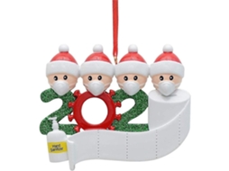 Enfeite De Natal Personalizado Com Nome Para 2020, Para Família Sobrevivente, Enfeite Decorativo Para Pendurar. Loja Olysi