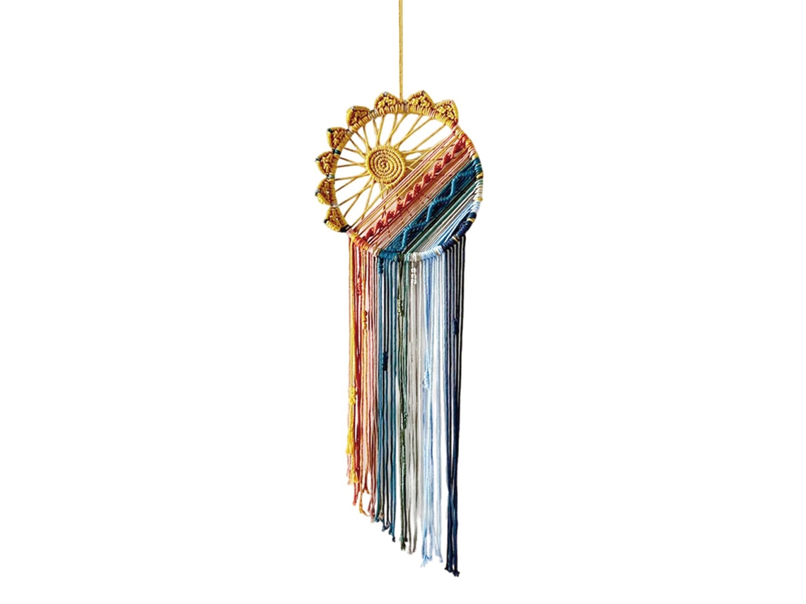 Mural Boho com Estrela, Lua, Sol LAXISCREED