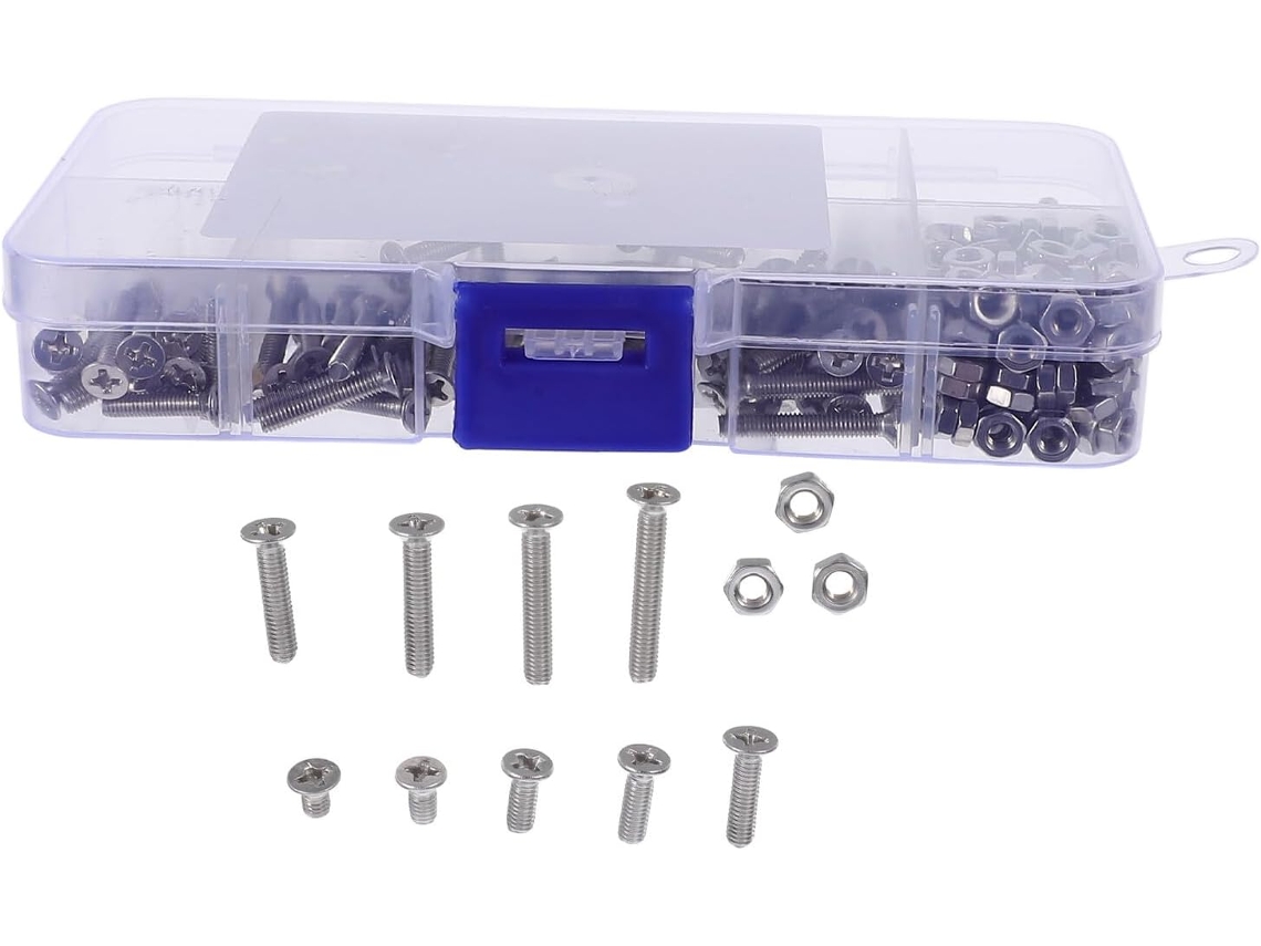 Kit De Parafusos Partida Para Computador, Prata