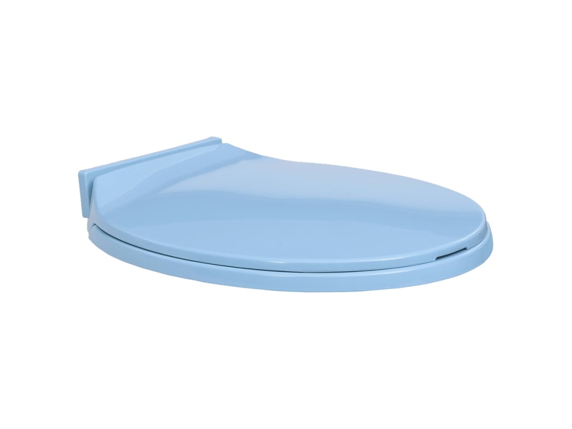 Toilet Seat, Toilet Seats Vidaxl Azul Polipropileno (n/a)