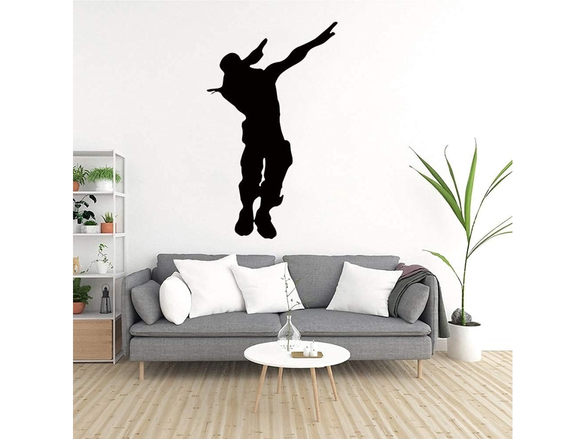 Adesivos De Arte De Parede De Vídeo Papier Peint Fighter Vinyle Adesivos Muraux Chambre Décoration Chambre D'enfants Décoration Ameublement 40x50cm