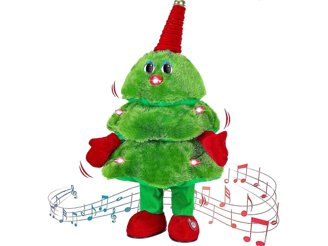 Brinquedo Para Árvore De Natal Com Função De Cantar, Dançar E Brilhar