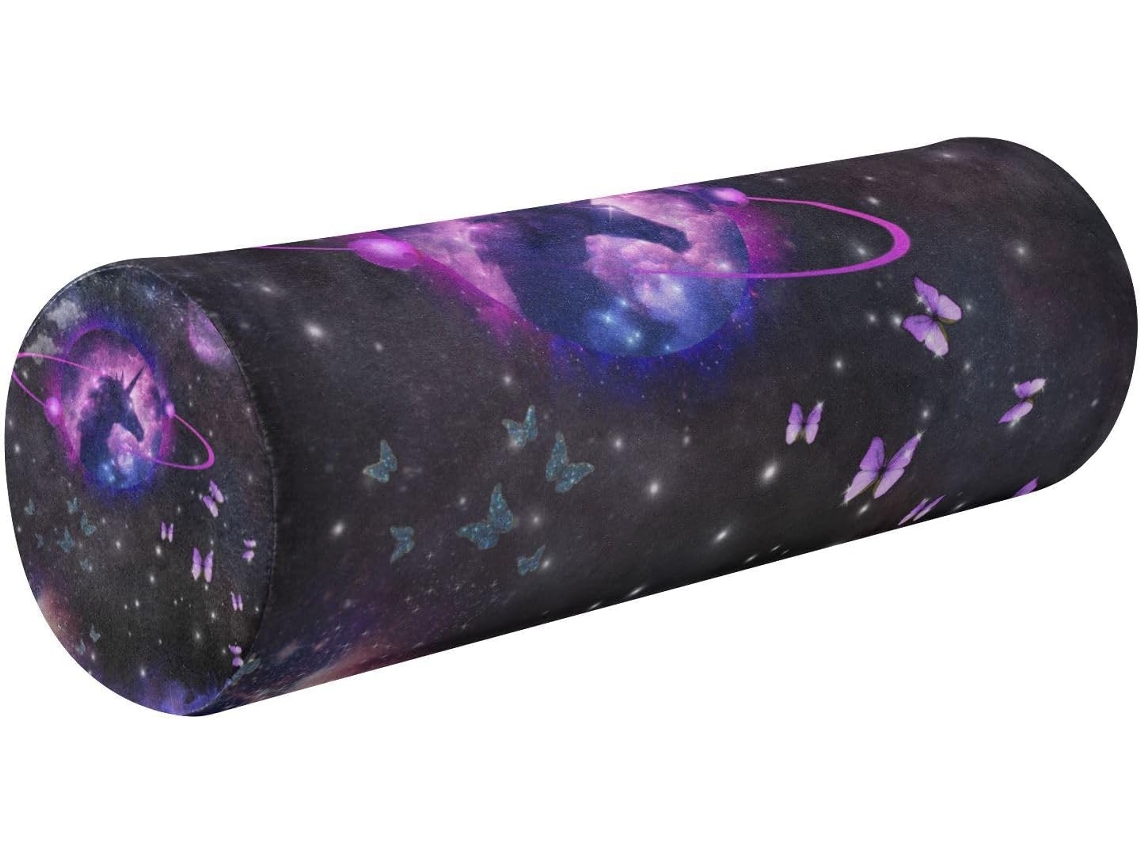 Apoio de Joelho Decorativo Redondo Ideal para Viagens, Casa e Escritório