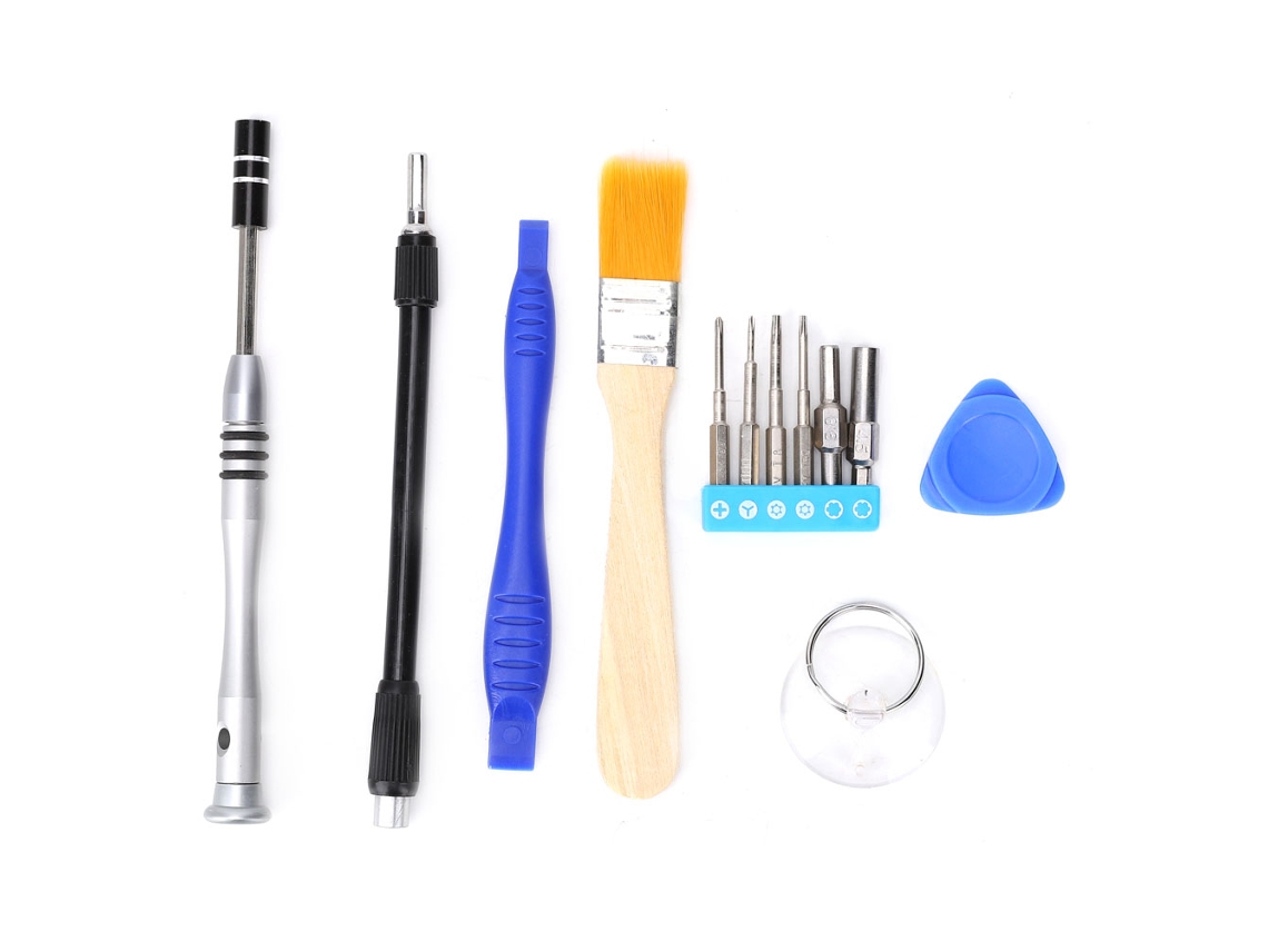 Conjunto De Chave De Fenda, Palheta E Escova De Limpeza Para Reparo E Limpeza Do Nintendo Switch