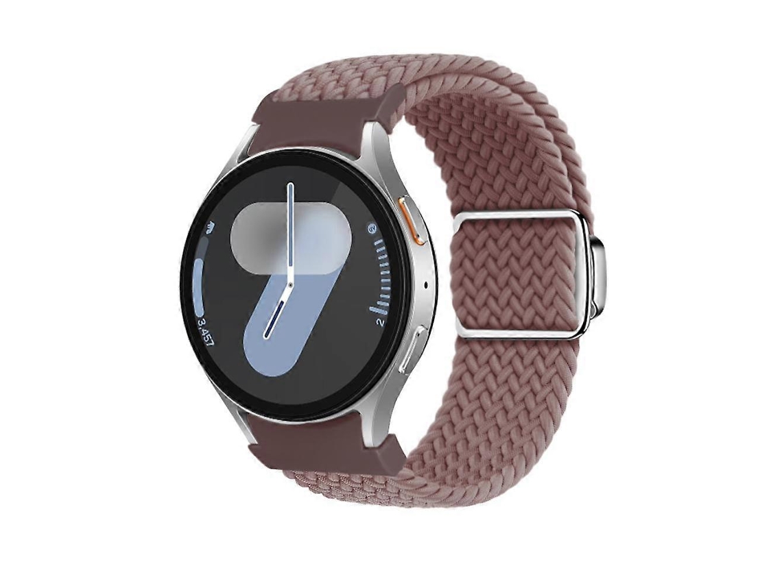 Pulseira Kalebol Com Fecho Magnético E Trançado Em Formato De Laço Para Samsung Galaxy Watch 5 Pro / 6 / 7