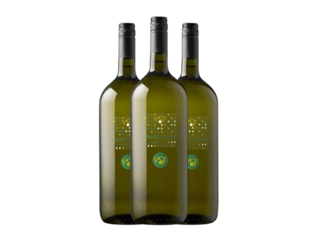 Vinho branco VILLA SANTA FLAVIA Chardonnay Venezia Garrafa Magnum (1.5 L - 3 Unidades)