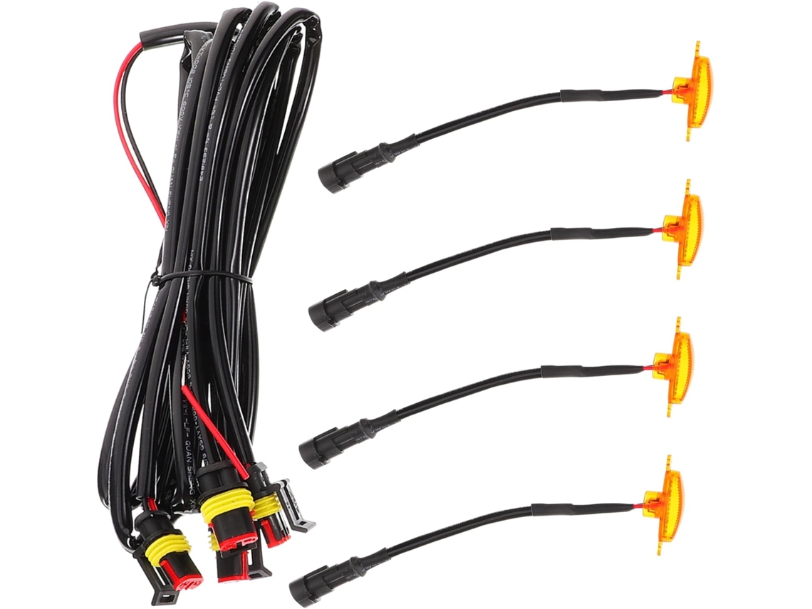 1 Conjunto De Luzes Led Para Veículos, Compactas E Adequadas Para Carros Equipamentos, Proporcionando Iluminação De
