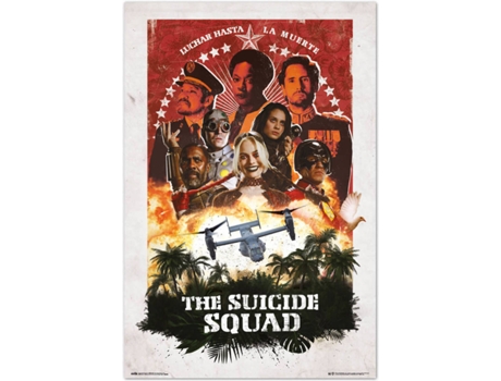 Poster  GPE5518 Esquadrão Suicida Personagens
