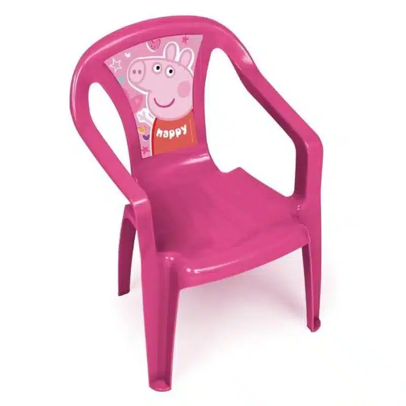 Silla De Plástico Infantil Peppa Pig Rosa Arditex Pp14442 Arditexp24