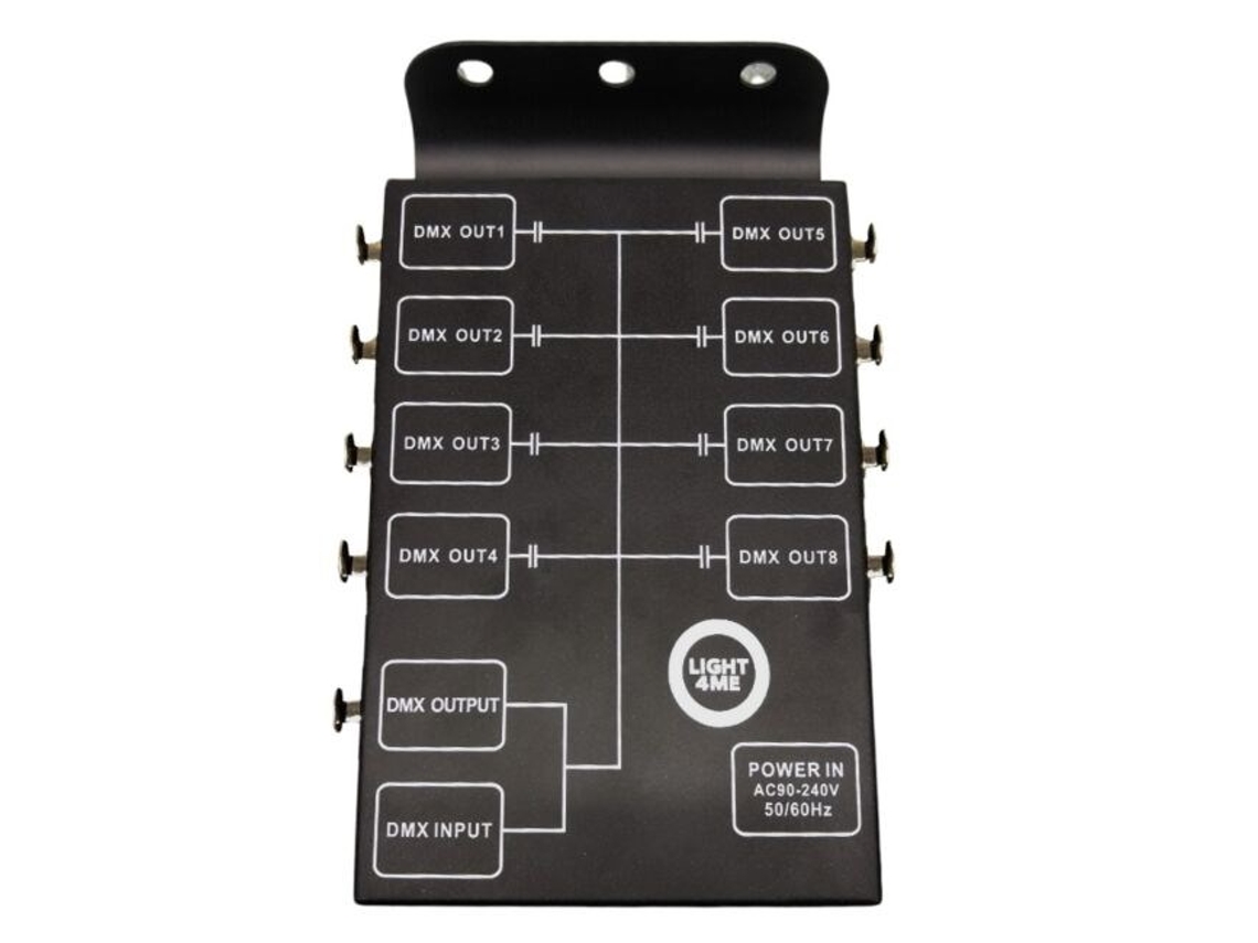Divisor de sinal Xsplit 8 DMX Light4me
