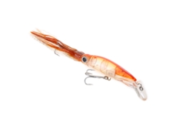 Squid With Tentacles Bait, Simulated Lure, Hooked Hard Bait