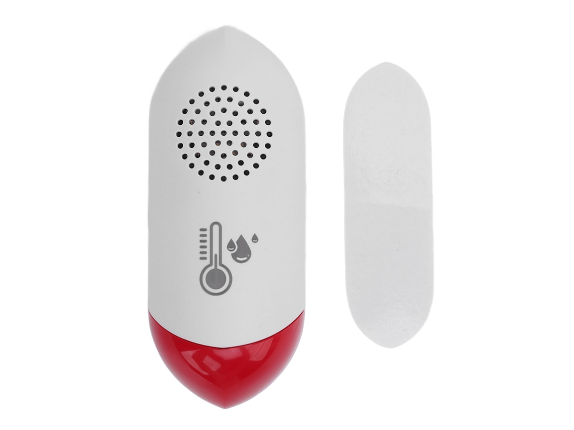 Termômetro Higrômetro Wireless Indoor com Alerta Sonoro e Visual para Casa e Sala | S/MARCA
