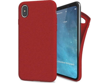 Capa iPhone X, XS  Sand Vermelho